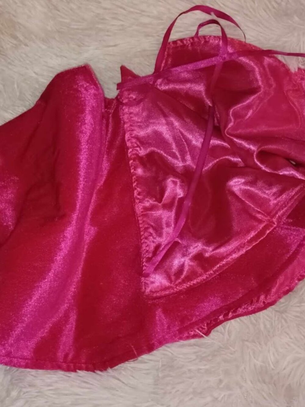 Vintage Pink Tree Skirt